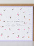 Happy Birthday Lovely Mum Bees & Hearts Card - Ditsy Collection