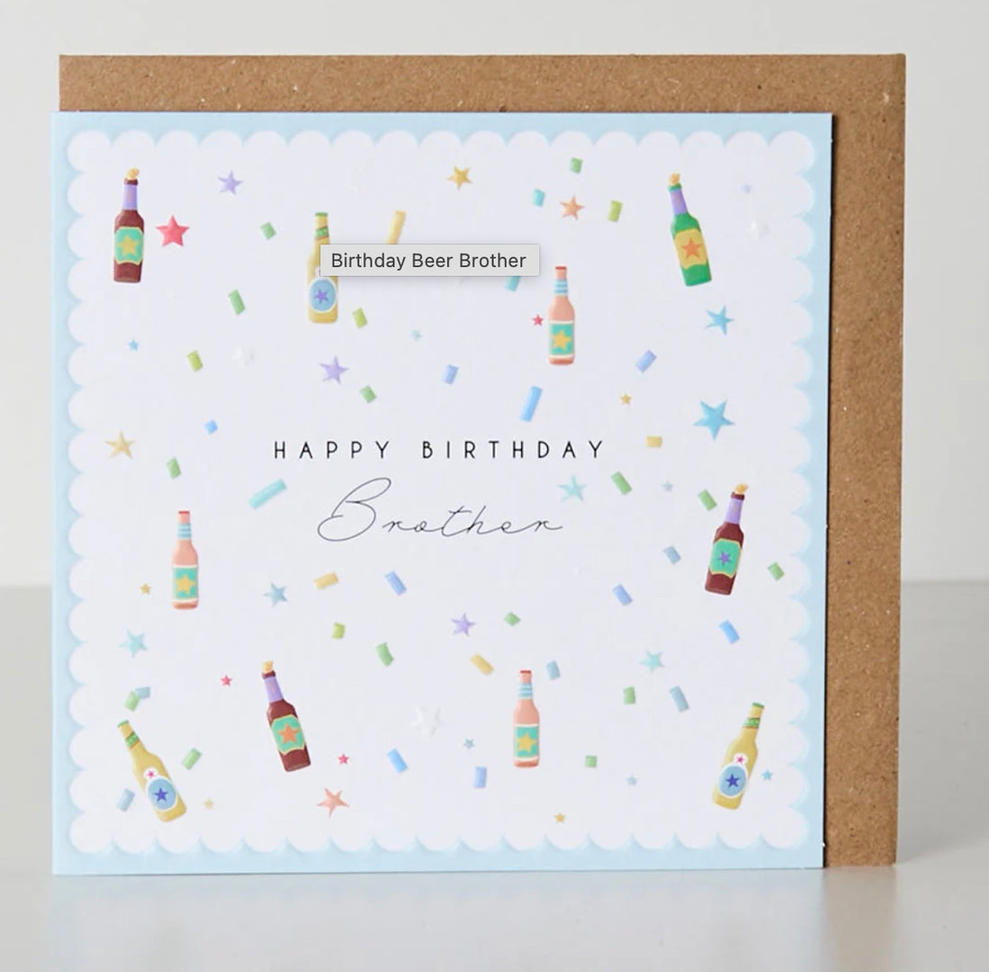 Brother - Birthday Card