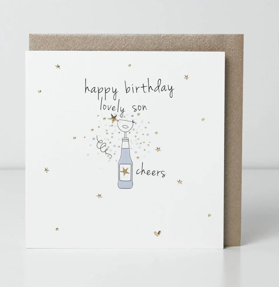 Son - Happy Birthday Card
