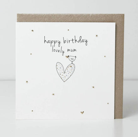 Lovely Mum Happy Birthday Card