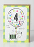 4 Today Hip Hip Hooray! Birthday Card