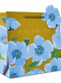 Blue Poppy Medium Gift Bag