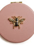 Round Compact Mirror - Pink