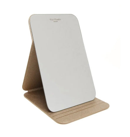Folding Travel Mirror - Bronze