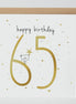 65th Birthday Birdie Card