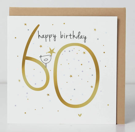 60th Birthday Birdie Card