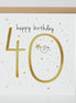 40th Birthday Birdie Card