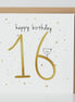 16th Birthday Birdie Card