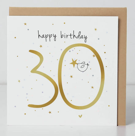 30th Birthday Birdie Card