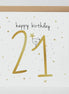 21st Birthday Birdie Card
