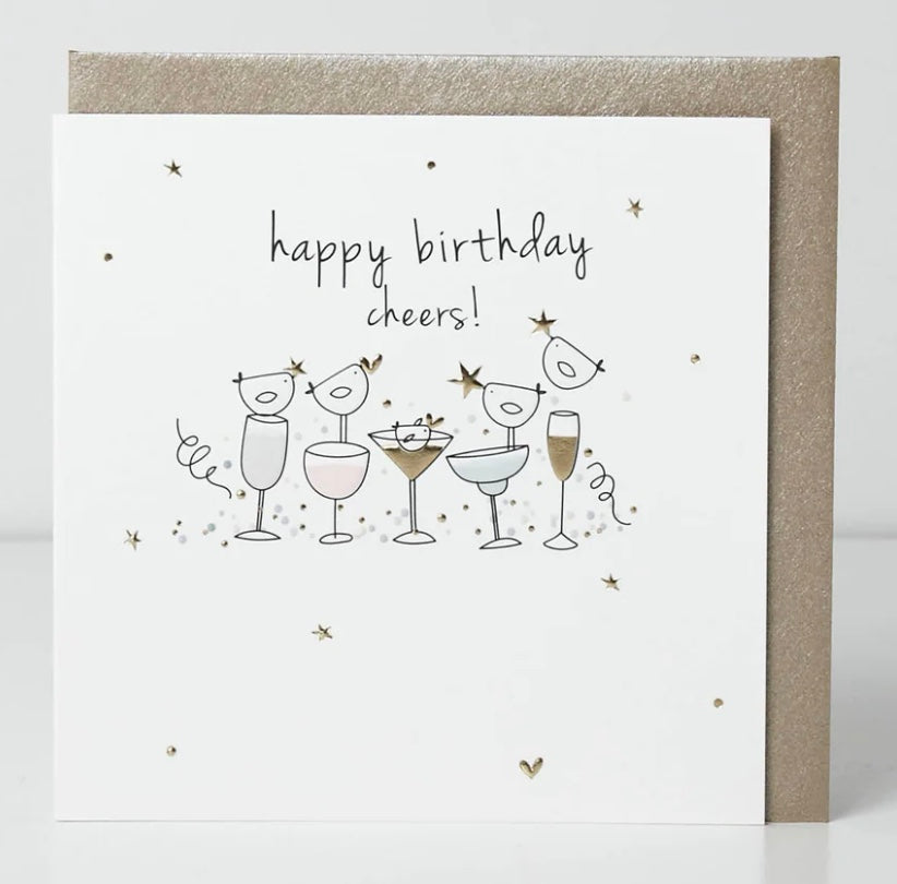 Birthday Cheers Birdie Card