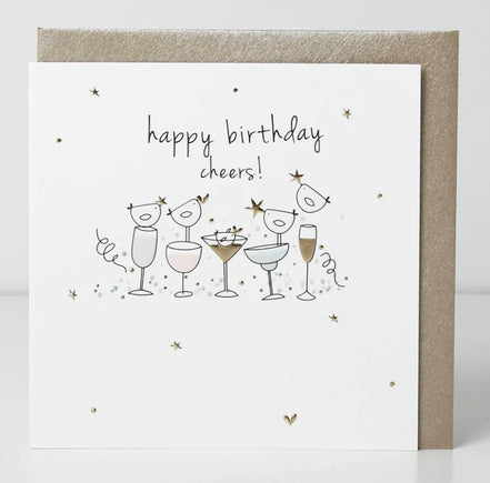 Birthday Cheers Birdie Card
