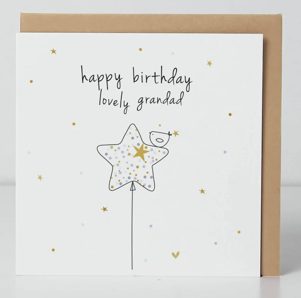 Grandad - Happy Birthday Birdie Card