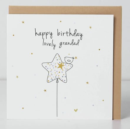 Grandad - Happy Birthday Birdie Card