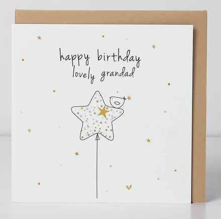 Grandad - Happy Birthday Birdie Card