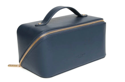 Nappa Train Case - Navy