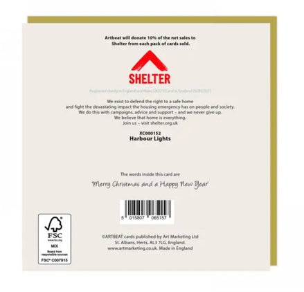 Harbour Lights Christmas Cards - Pack of 6