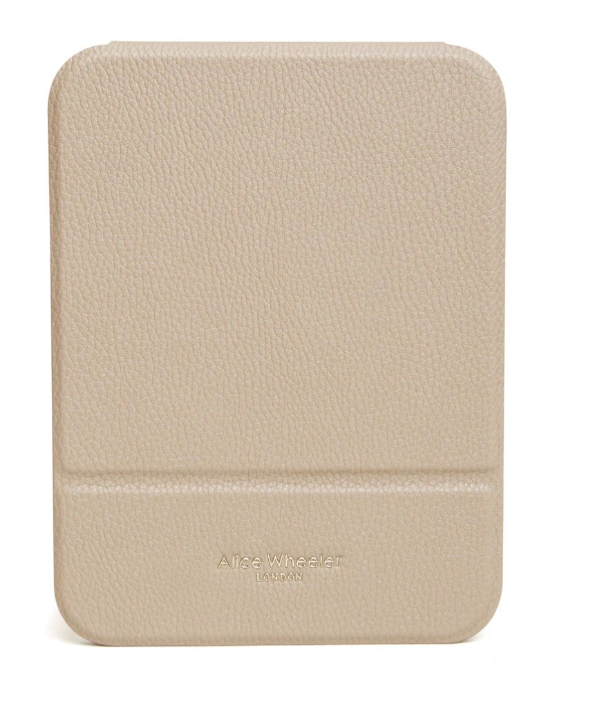 Folding Travel Mirror - Stone