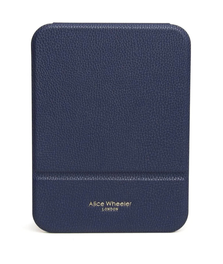 Folding Travel Mirror - Navy