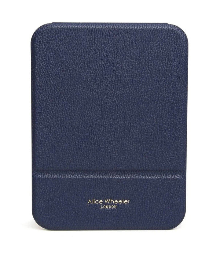 Folding Travel Mirror - Navy