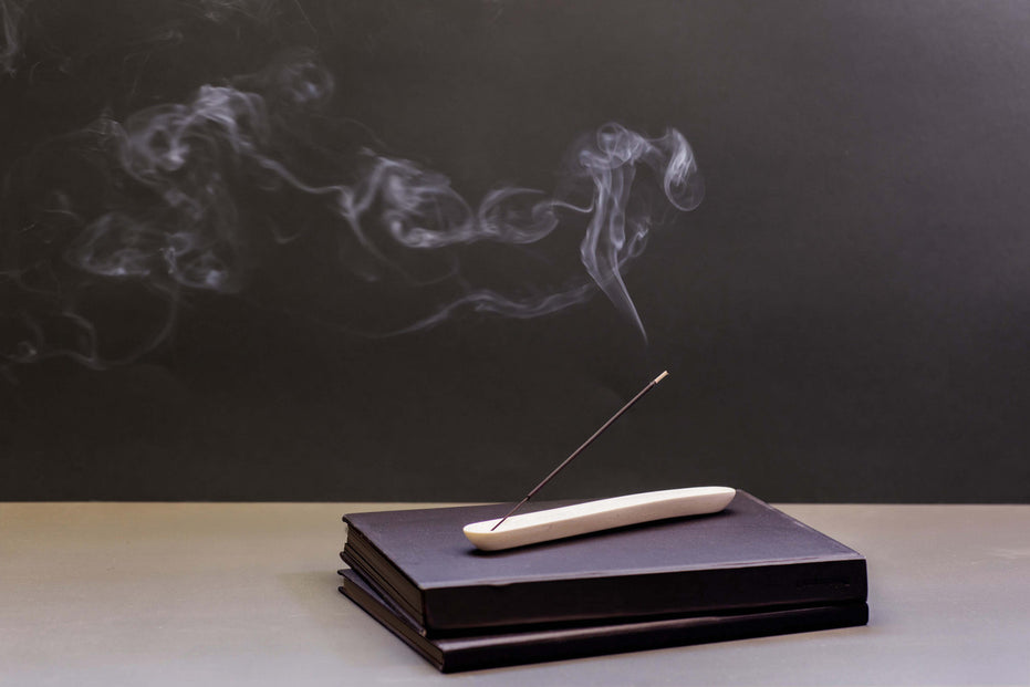 Modern Classics Ceramic Incense Burner - White