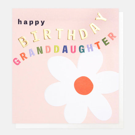 Granddaughter Birthday Card