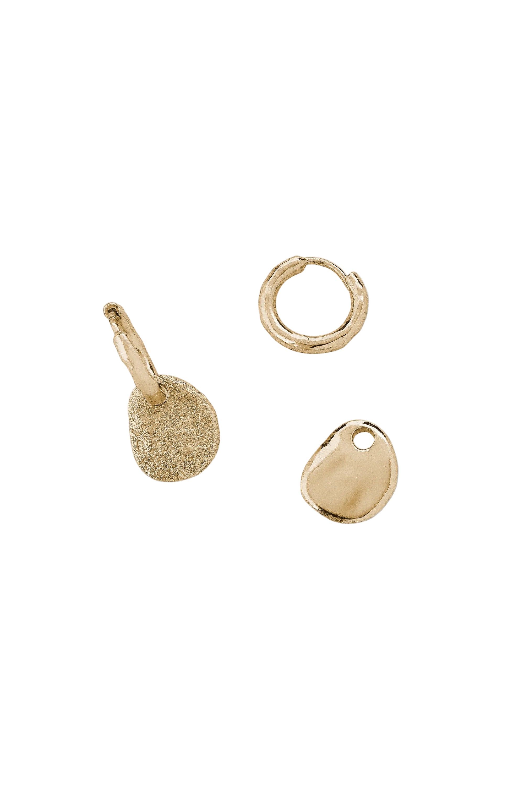 Mist Earrings Gold