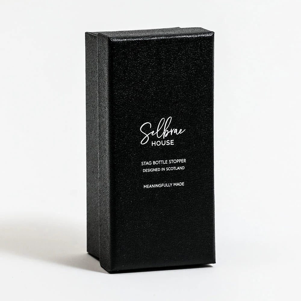 Bottle Stopper - Stag - Stainless Steel