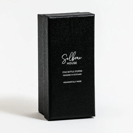 Bottle Stopper - Stag - Stainless Steel