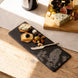 Single Mini Slate Cheese Board & Knife Set - Tawny