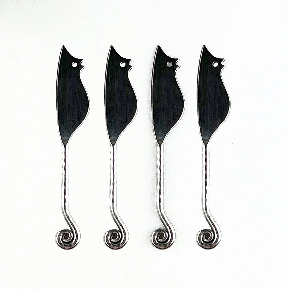4 Mini Cheese Knives - Mouse