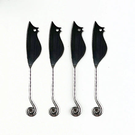 4 Mini Cheese Knives - Mouse