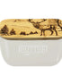 White Butter Dish - Scenic Stag
