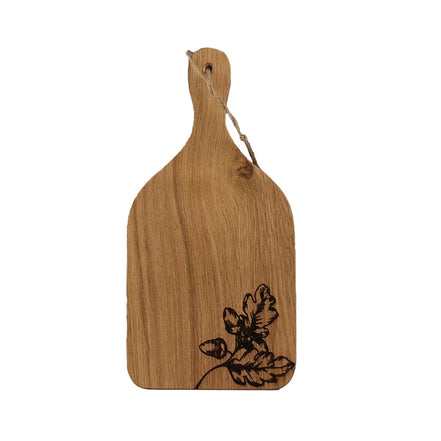 Oak Hanging Paddle - Small - Autumn Acorns