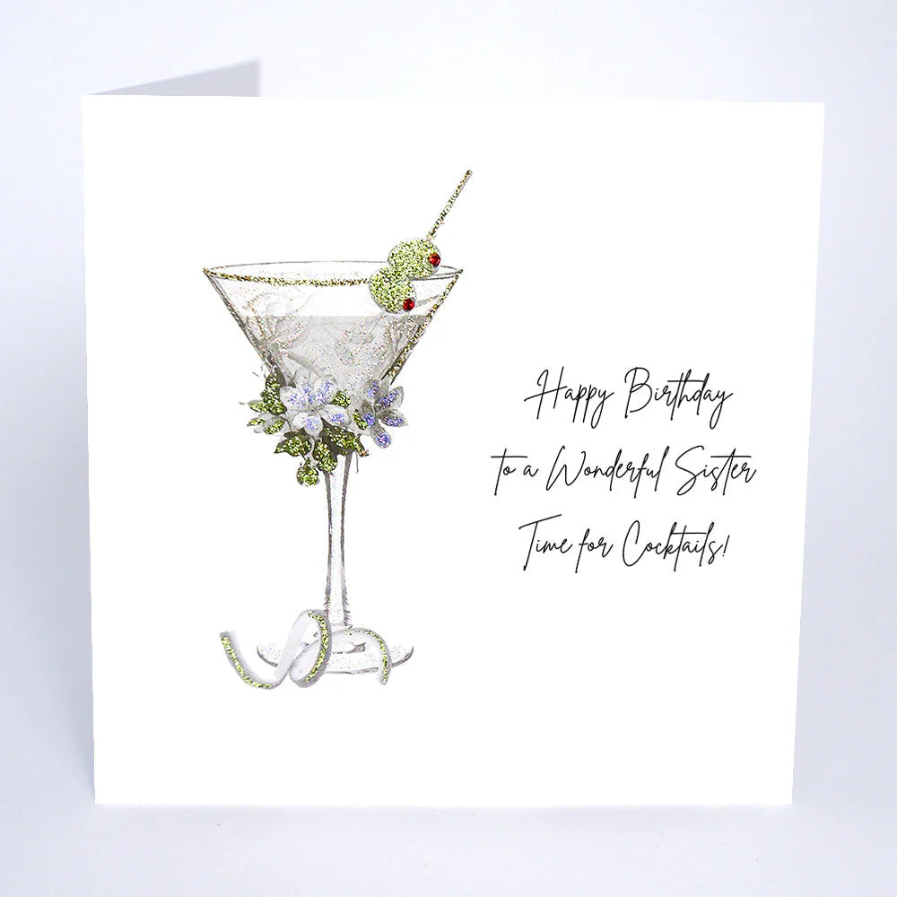 Happy Birthday to a Wonderful Sister Card