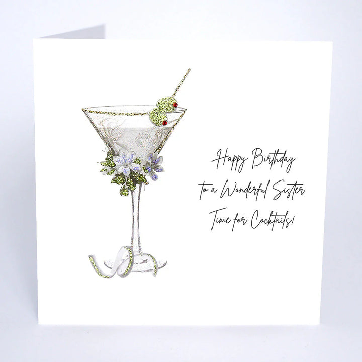 Happy Birthday to a Wonderful Sister Card