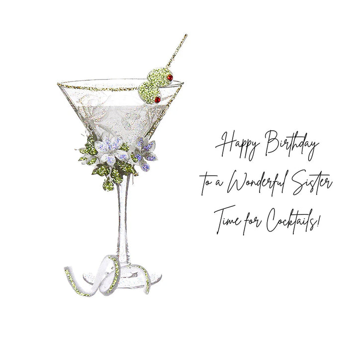 Happy Birthday to a Wonderful Sister Card