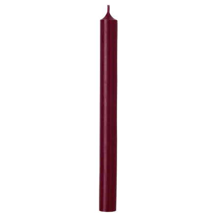 Cylinder Candle red plum 22x25cm