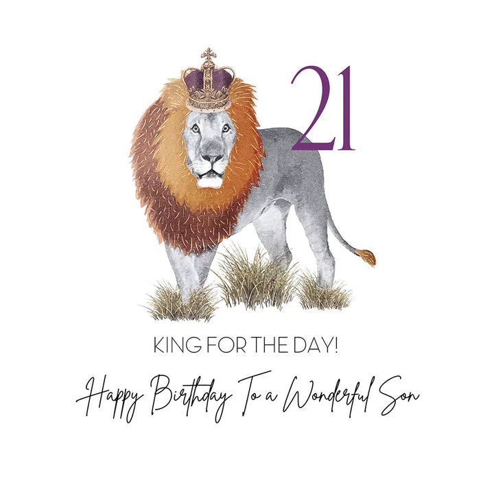 21 - King For The Day - Wonderful Son Card