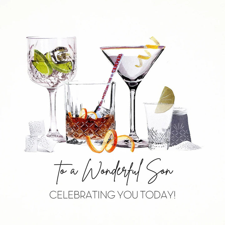 To A Wonderful Son Card