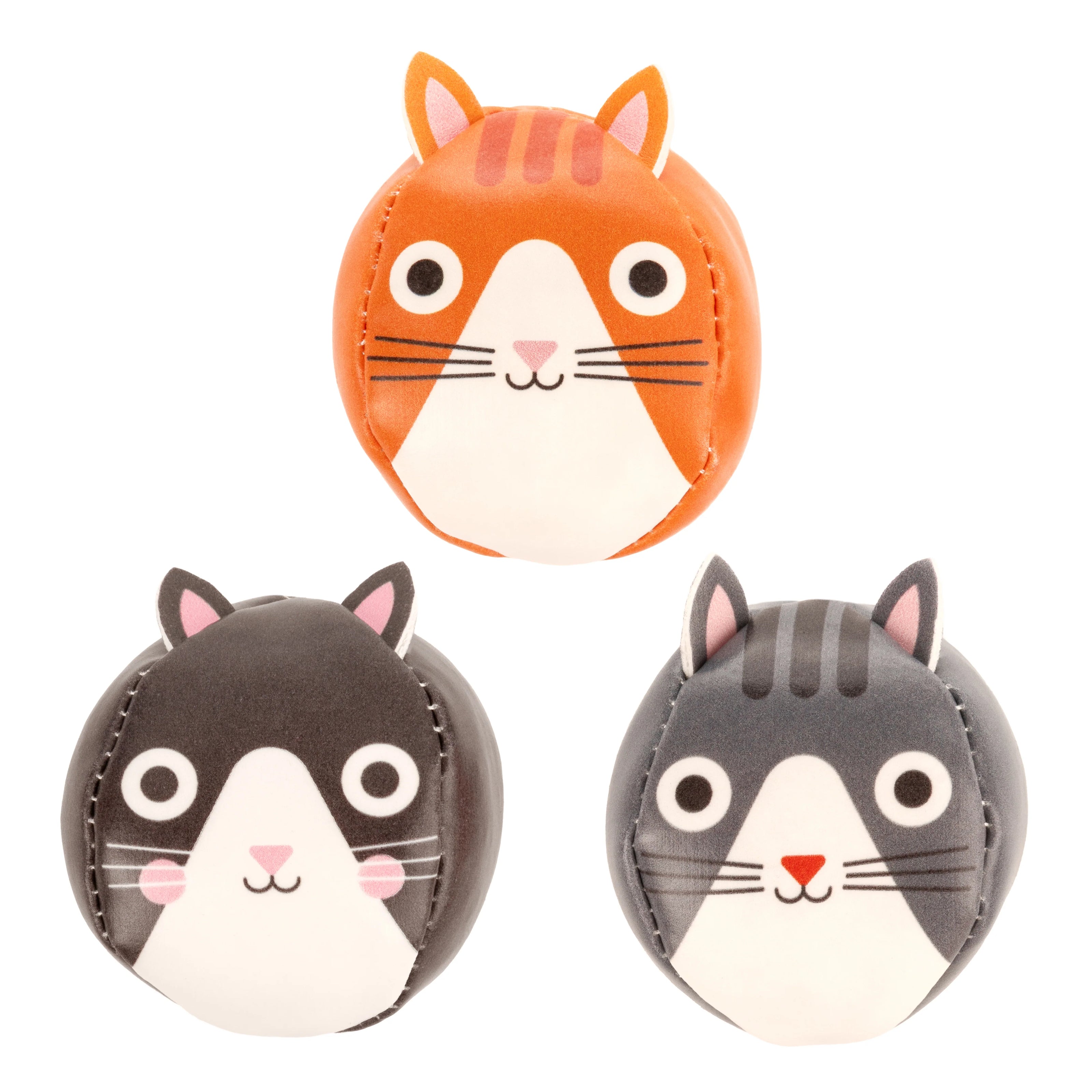 Set of Cat Juggling Balls