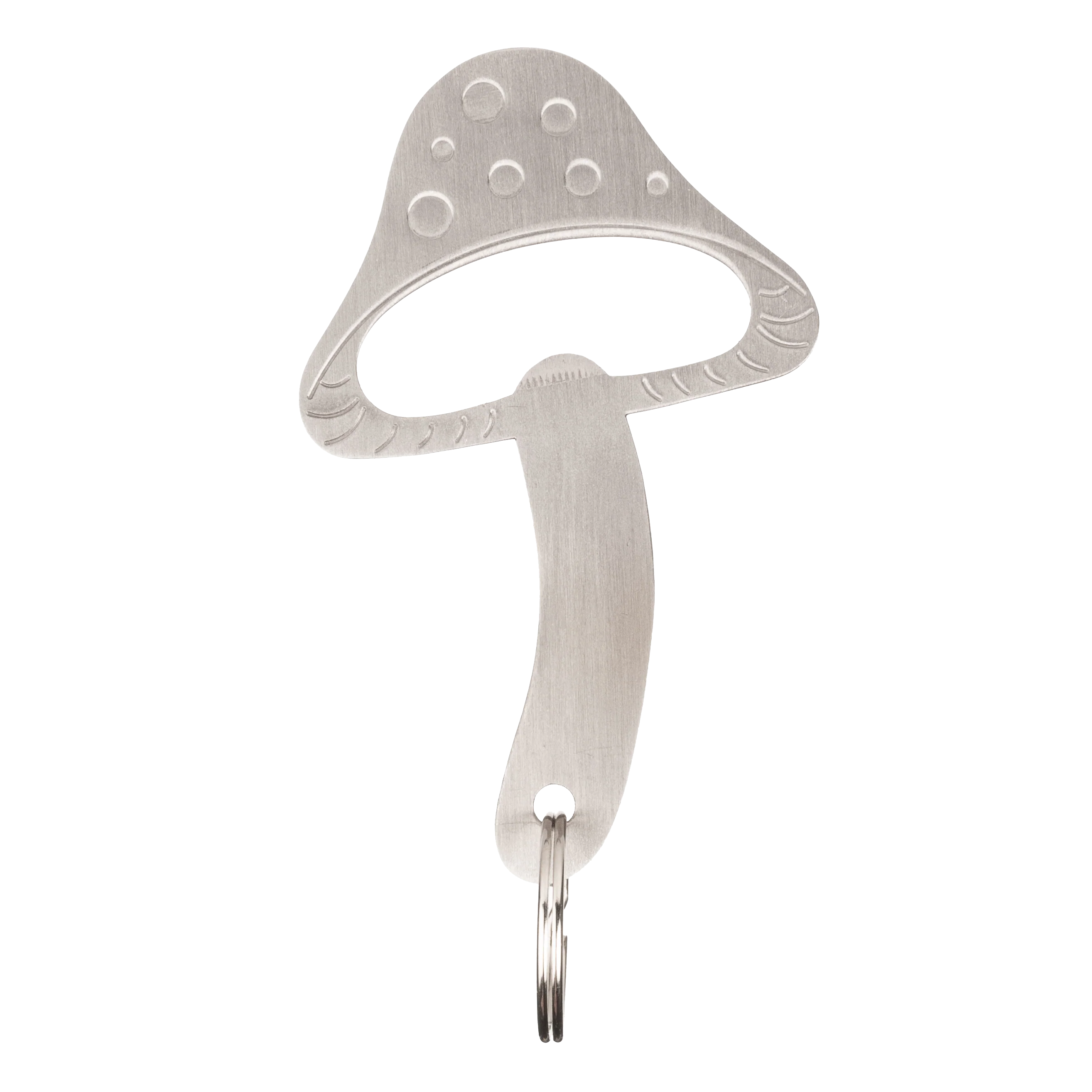 Mushroom Bottle Opener Keyring