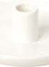 White Ceramic Candle Holder