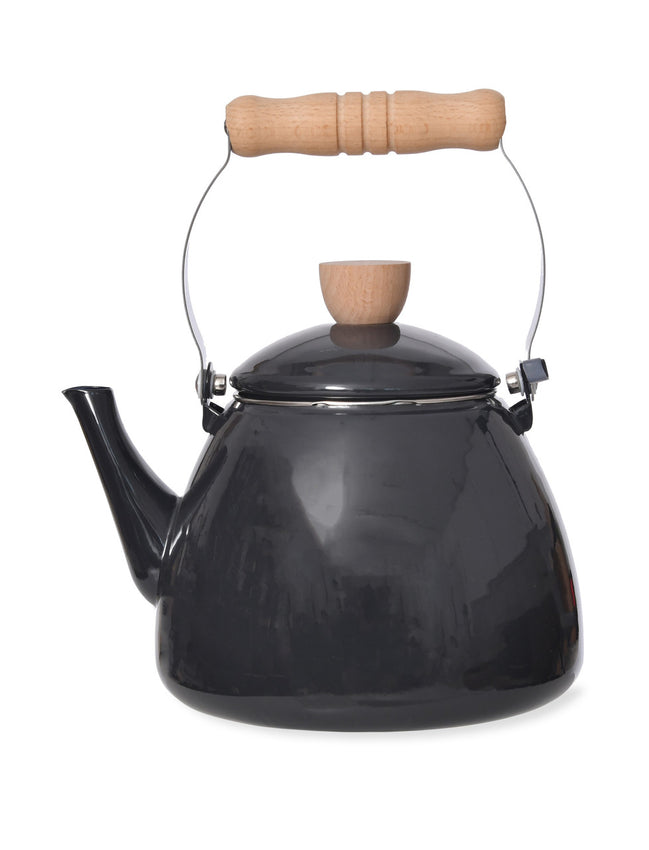 Enamel Stove Kettle - Carbon