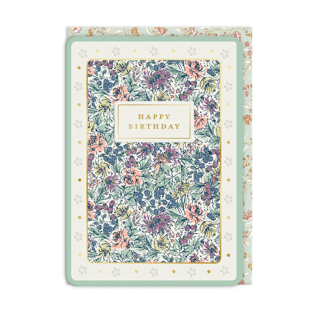 Laura Ashley Happy Birthday Card