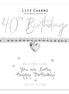 You Are 40 Hearts Bracelet
