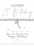 You Are 21 Key Bracelet
