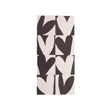 Pink Checkmate Heart List Pad