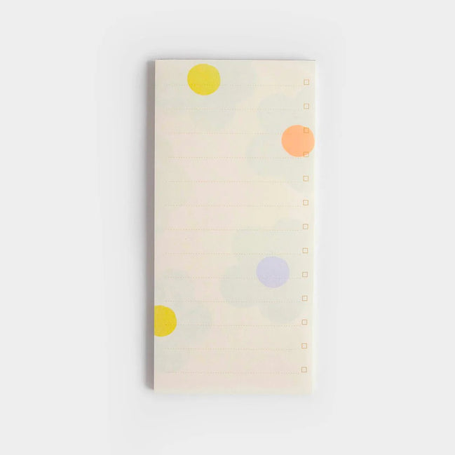 Multi Flower Natural List Pad