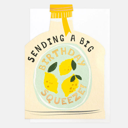 Lemon Birthday Card